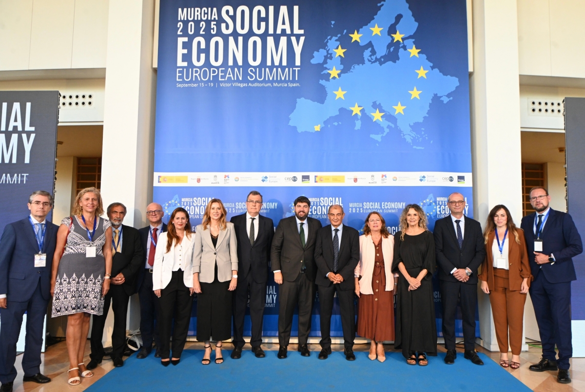 Murcia acoge la primera cumbre europea de la Economía Social: 