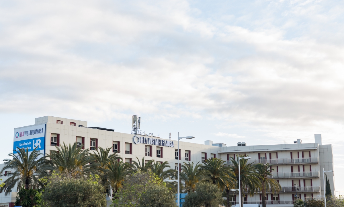 Fachada del HLA Vistahermos