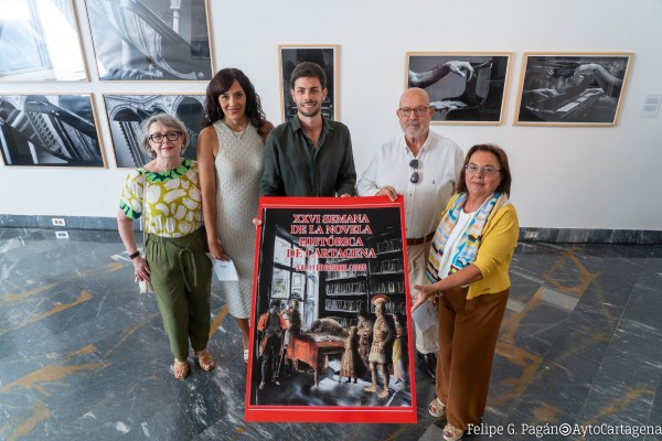 La Semana de la Novela Histórica arranca un octubre literario en Cartagena: asistirán autores como Elena Álvarez, María Reig o Christian Gálvez