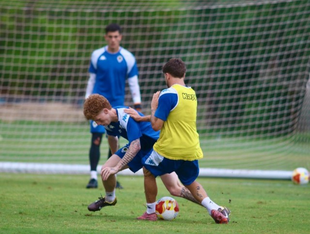El extremo del Hércules Jeremy de León, convocado por Puerto Rico para el amistoso ante Argentina