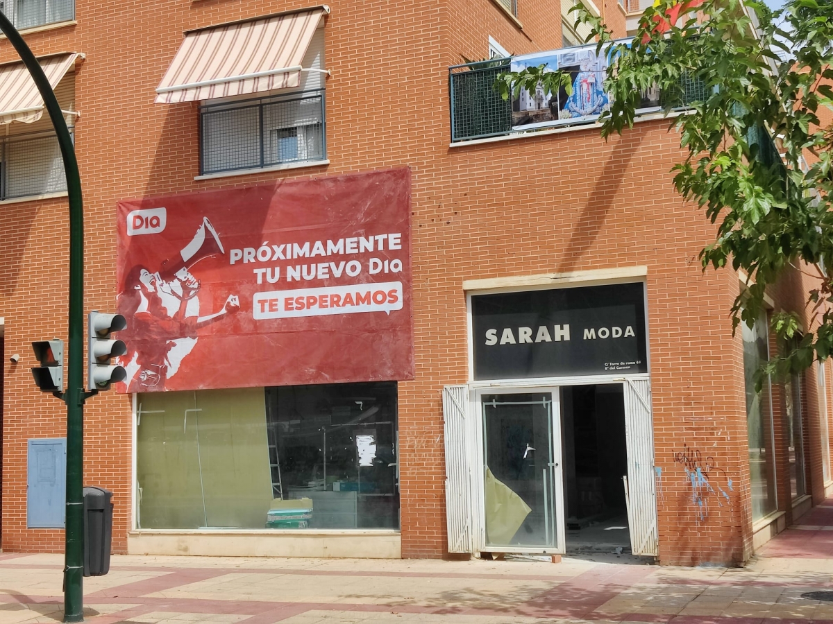 Próxima apertura de un supermercado Día. - Foto: MP
