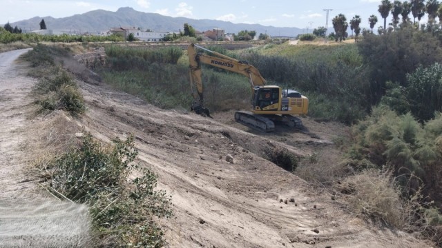 La CHS comienza el desbroce del cauce en el canal de El Reguerón por 150.000 euros