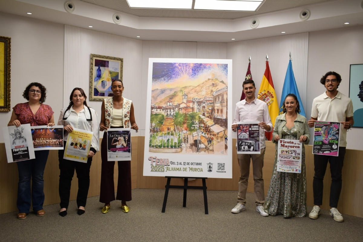 Presentación de la Feria de Alhama. - Foto: Ayuntamiento de Alhama.
