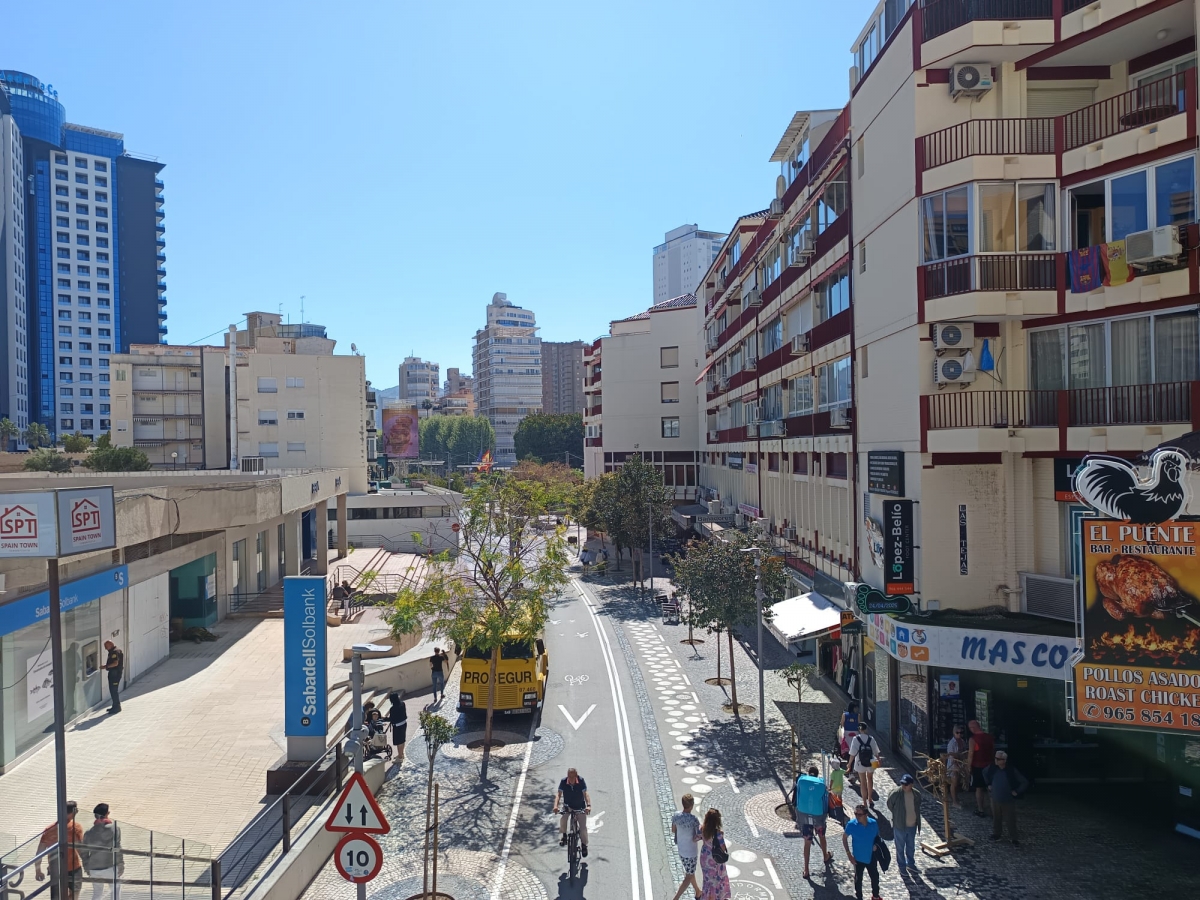 Benidorm revisará su PMUS de 2016 e incluirá los planes posteriores y la Zona de Bajas Emisiones