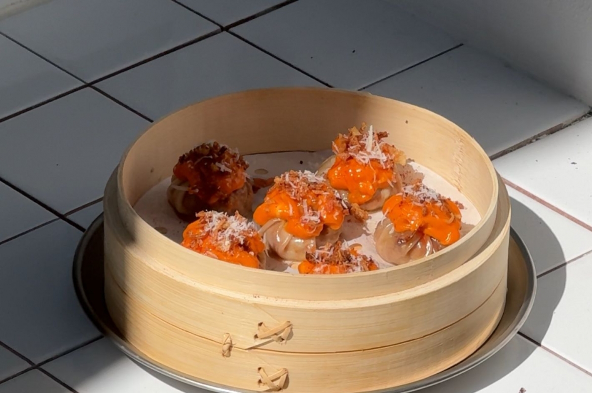 Vapor ¡Y se formó la gyozadera!