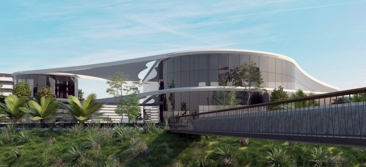 Render con la idea del centro comercial que se busca - 