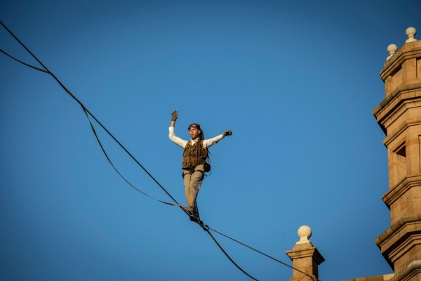 El MUT! arranca en Castelló con el funambulista Sky Explorer y la propuesta circense Ye! 
