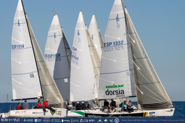  La J80 Winter Series y las 33 Millas A3 suben el telón a la nueva temporada de la vela monotipo y crucero en el RCN de Valencia
