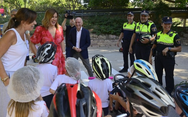 Más de 5.500 escolares visitan el parque infantil de tráfico en el último curso para aprender seguridad vial