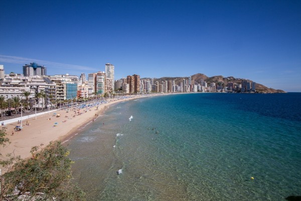 Benidorm encabeza la ocupación hotelera de la Comunitat Valenciana en septiembre con un 90,6%