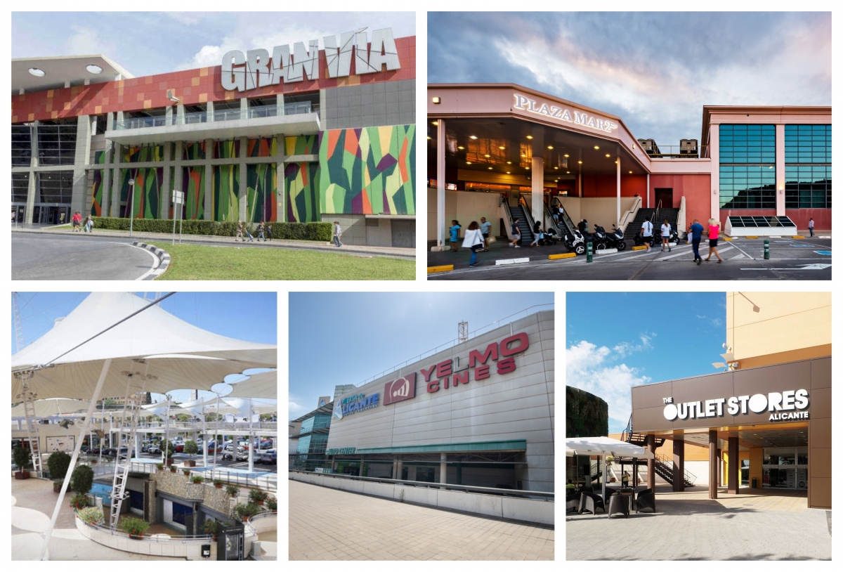 La nueva era de los centros comerciales: así queda el tablero en Alicante
