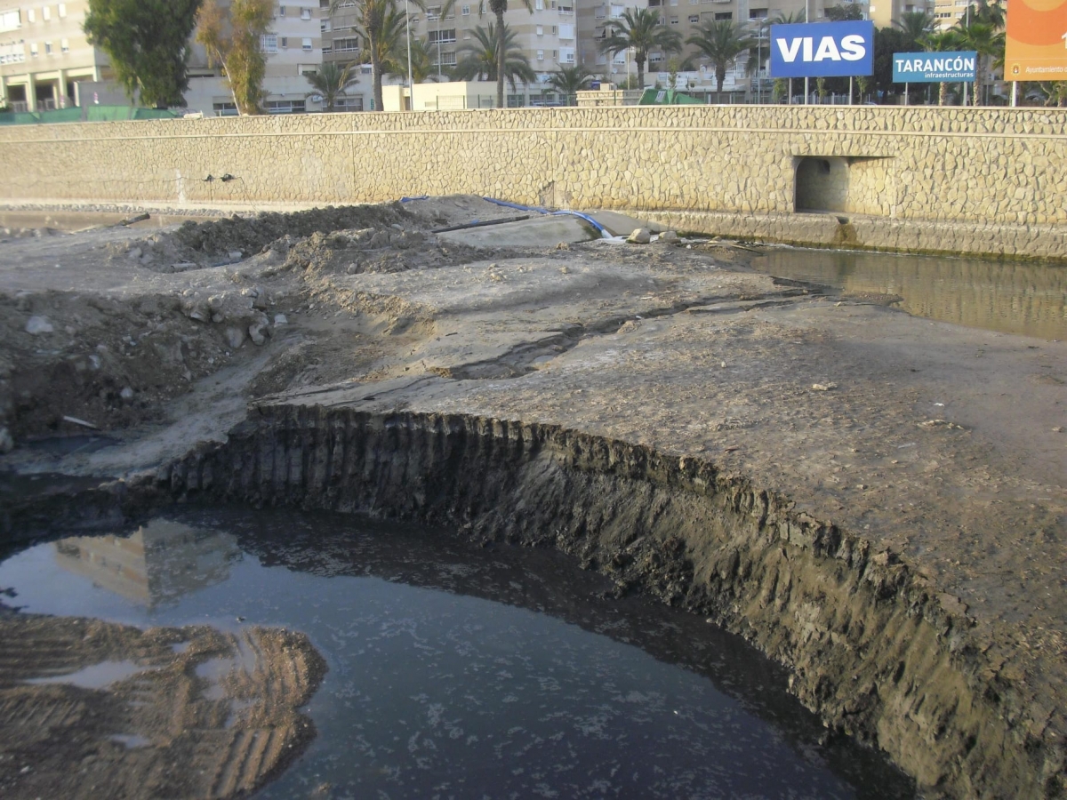 Los vecinos del sur de Alicante exigirán el dragado del Barranco de las Ovejas con una concentración