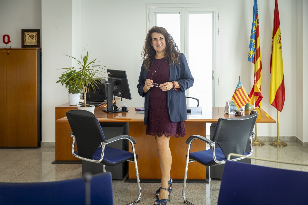 Eva Tejedor Marí, alcaldesa de San Antonio de Benagéber.
