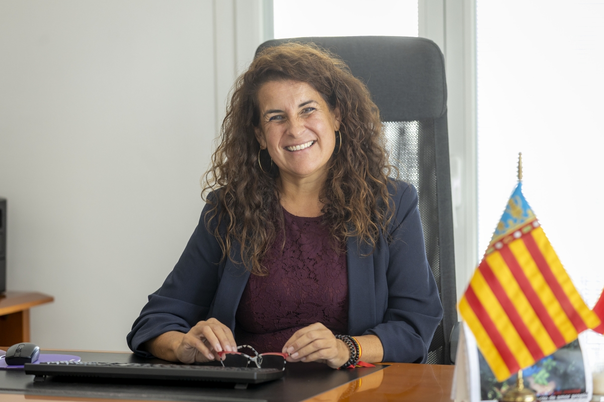 Eva Tejedor Marí, alcaldesa de San Antonio de Benagéber.