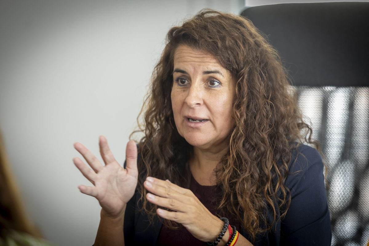 Eva Tejedor Marí, alcaldesa de San Antonio de Benagéber. - Foto: MARGA FERRER Eva Tejedor Marí, alcaldesa de San Antonio de Benagéber.