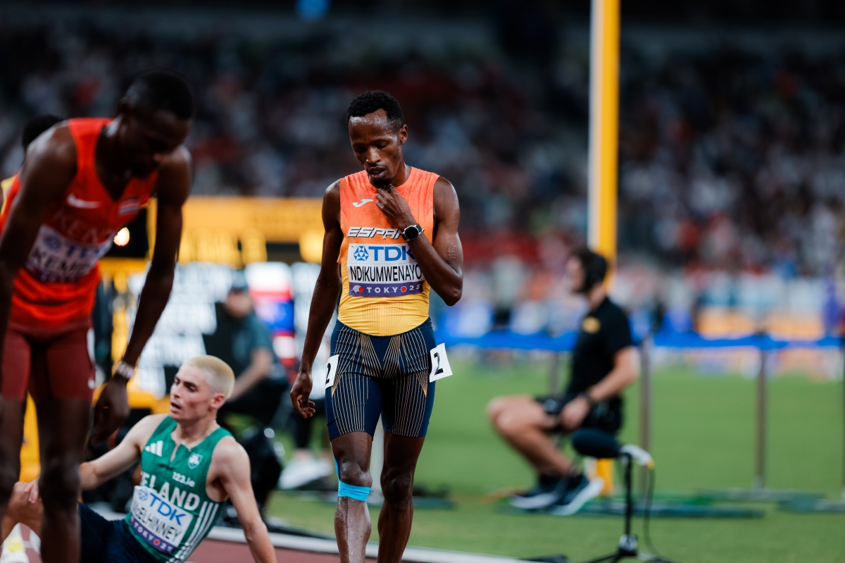 Ndikumwenayo, fuera de la final de 5.000