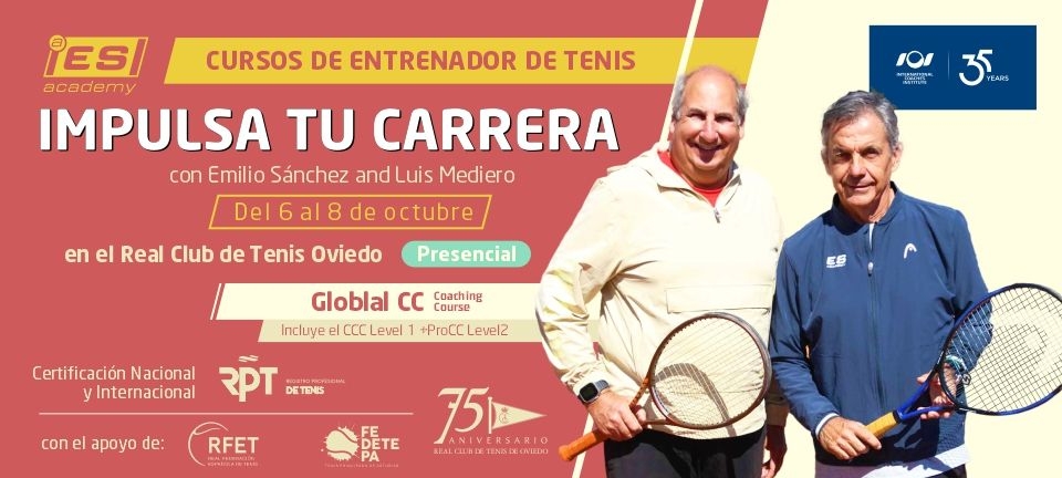 La Emilio Sánchez Academy potencia la formación de entrenadores con su sistema 360 y cursos especializados