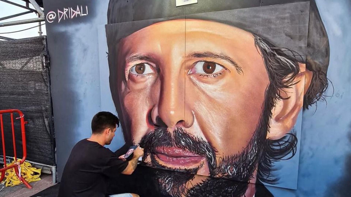 La Liga Nacional de Grafiti llena de arte el barrio de Monteolivete