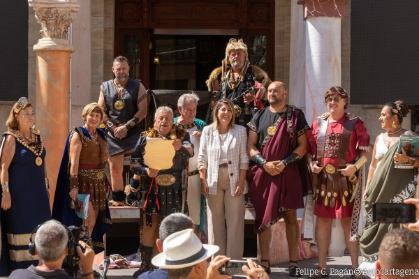 El pregonillo anuncia el inicio de las Fiestas de Carthagineses y Romanos en Cartagena
