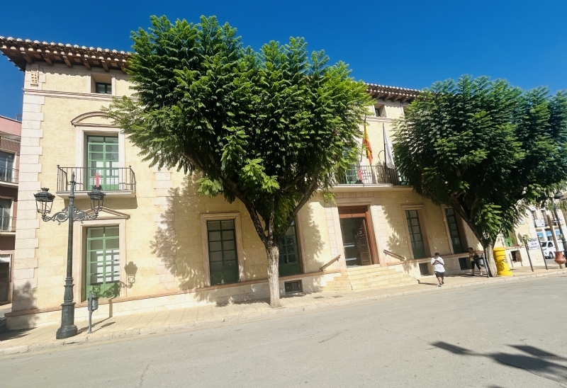 Fachada del Ayuntamiento de Totana. - Foto: AYUNTAMIENTO DE TOTANA