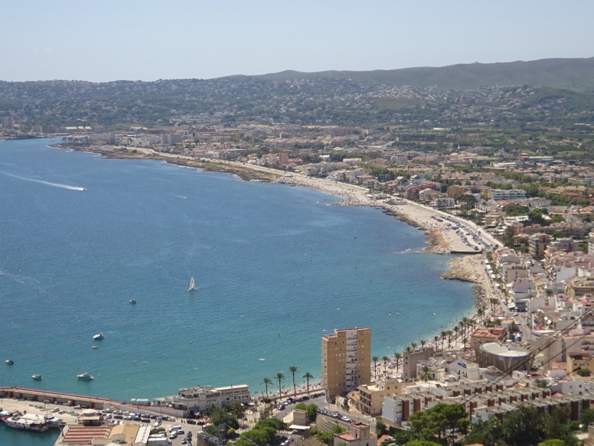 Vista panorámica de Xàbia. - Foto: PLAZA