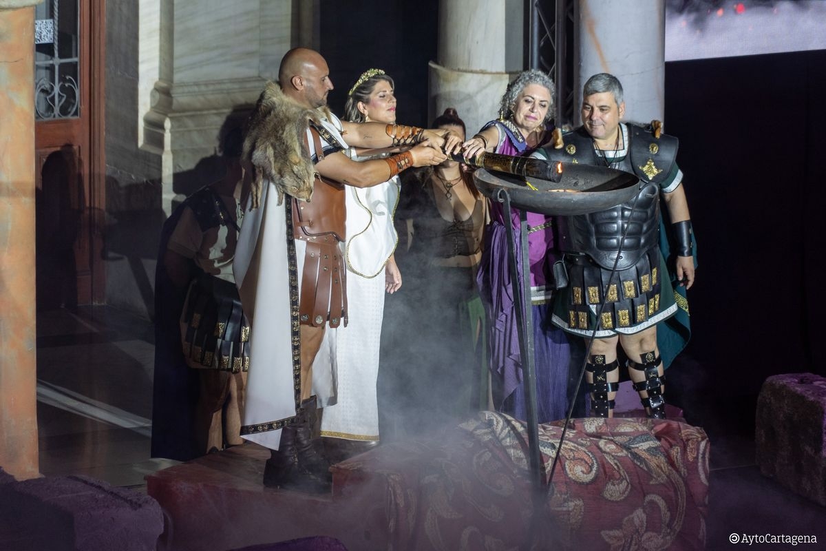 Pregón de Carthagineses y Romanos. - Foto: AYUNTAMIENTO Pregón de Carthagineses y Romanos.