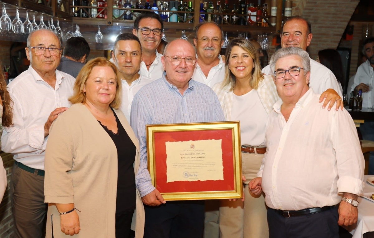 Rinden homenaje al restaurante Pablo Guardiola, que cierra por jubilación: 