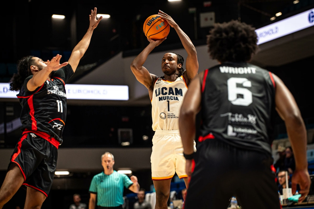 El UCAM CB da el primer paso en firme para estar en la Liga de Campeones FIBA