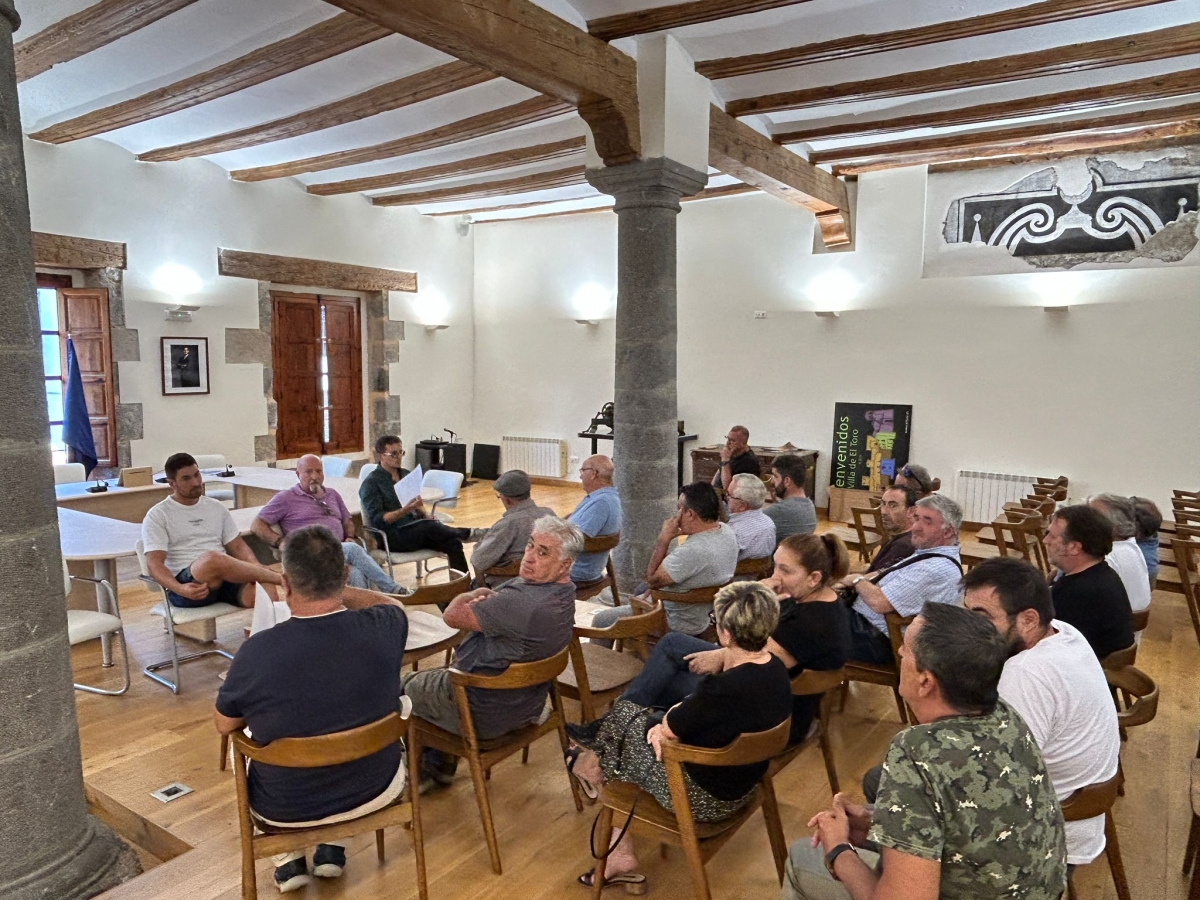 Reunión de los truficultores de El Toro. 