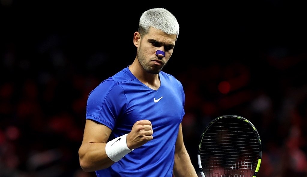 Alcaraz, liderazgo sin éxito en la Copa Laver: siete de los nueve puntos de Europa para ser subcampeón