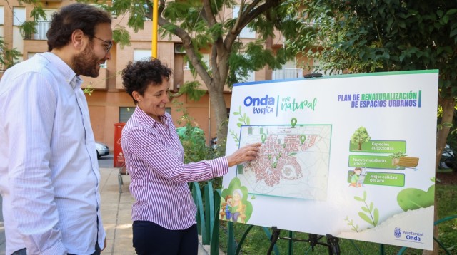 Onda presenta un plan para renaturalizar el municipio con más árboles y refugios climáticos