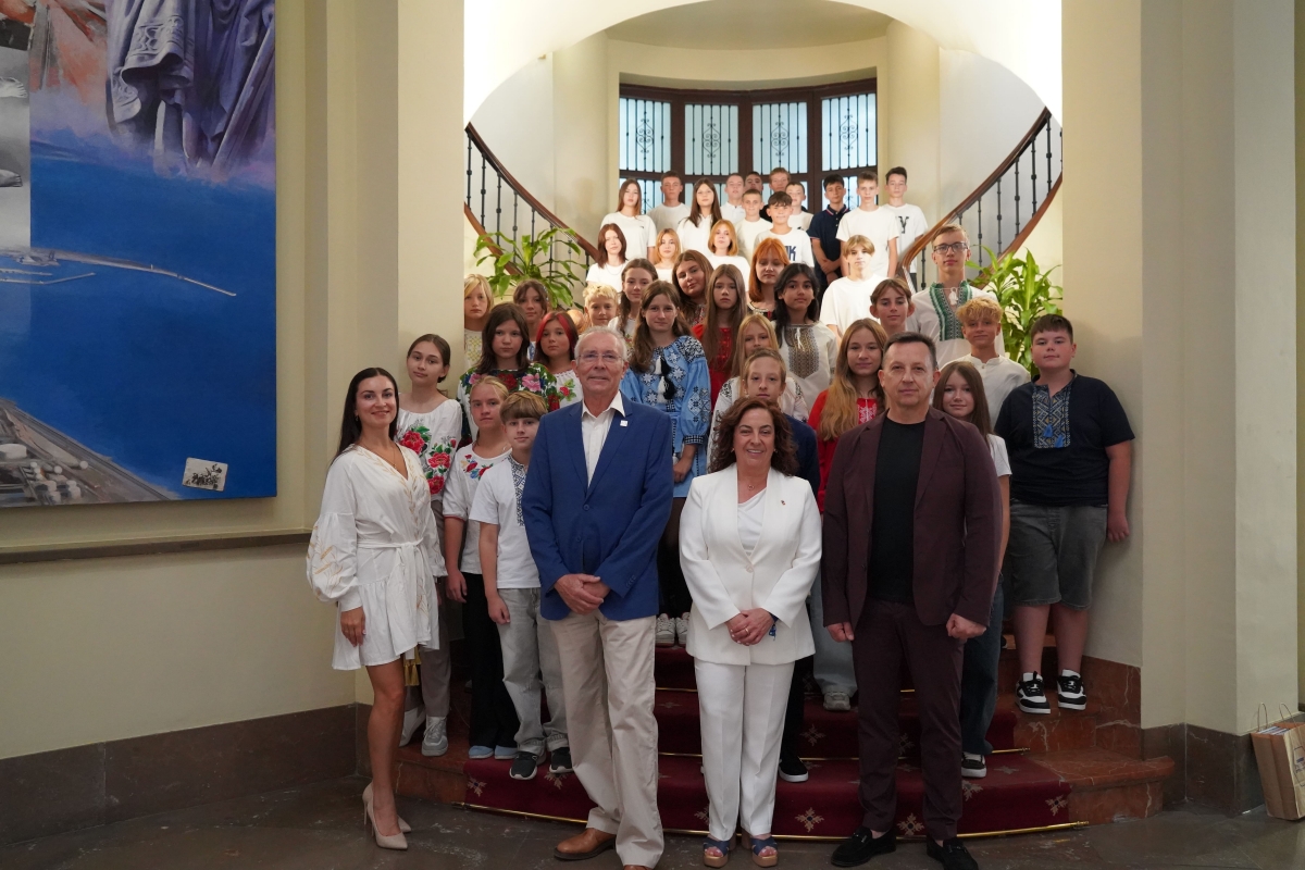 'Vacaciones en Paz', la iniciativa solidaria que permitirá a 40 niños ucranianos pasar unos días en Castellón