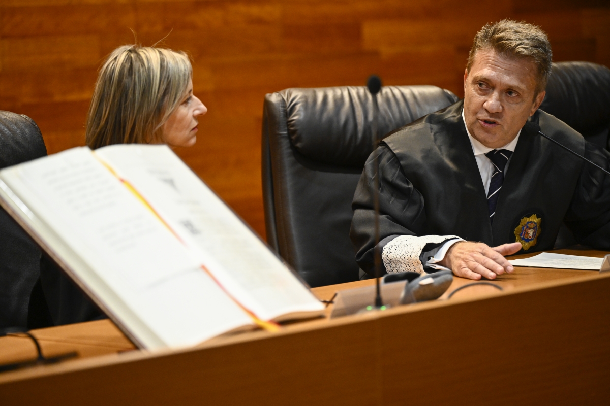 El presidente del Tribunal Superior de Justicia de la Comunitat Valenciana, Manuel Baez.