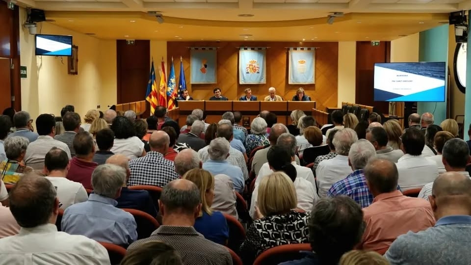 Burriana informa a los propietarios de Sant Gregori de los pasos para culminar el PAI