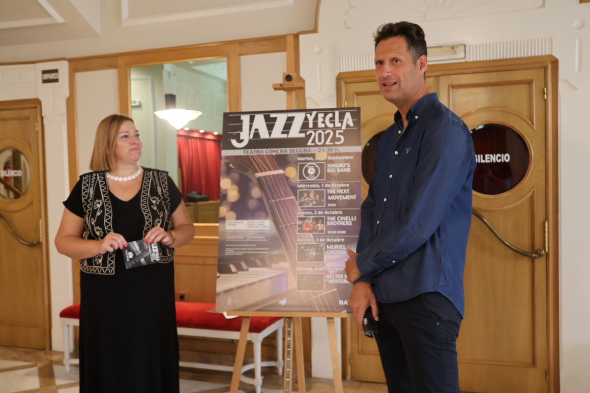 Los británicos The Cinelli Brothers, los suizos The Next Movement y la austríaca Muriel Grossmann, en el Festival de Jazz de Yecla 