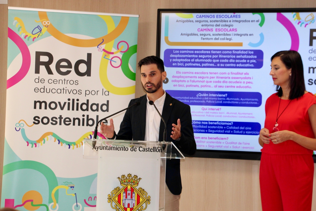 Castelló activa una Red de Centros Educativos por la Movilidad Sostenible pionera en España