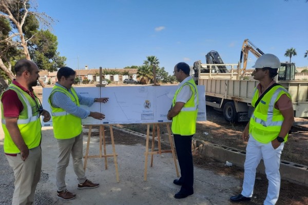 Inversión de 150.000 euros para mejorar la red de alcantarillado de La Aparecida 
