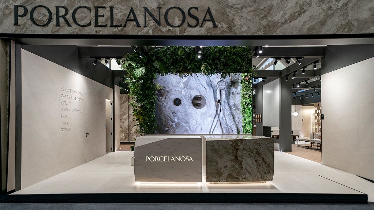 De la materia al diseño: Porcelanosa articula en Cersaie 2025 un espacio en nueve ambientes 