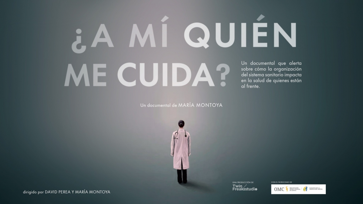 Cartel del cocumental A mí quién me cuida