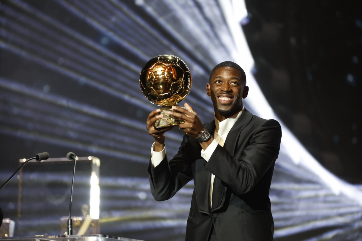 Ousmane Dembélé gana el Balón de Oro 2025 por delante de Lamine Yamal