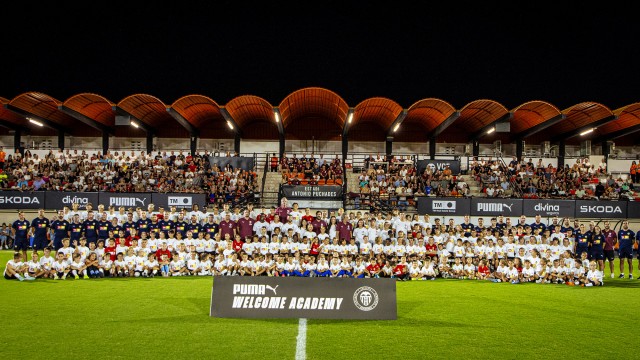 Una Puma Welcome Academy llena de futuro para el Valencia CF