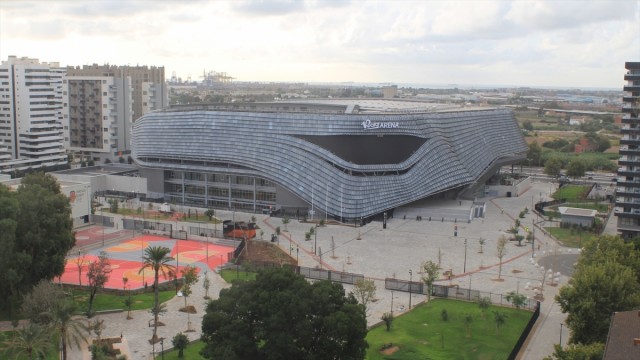 El jardín junto al Roig Arena se llamará 'Parc de l'Afició del Valencia Basket'