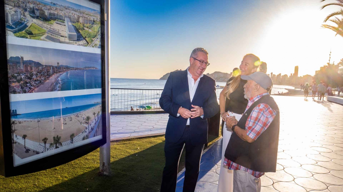 'Benidorm, tierra de luz': la mirada única de José Palanca ilumina los Espais d’Art Urbà