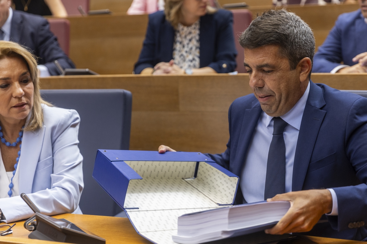 Mazón protagoniza el discurso más largo de un debate de Política general: 5 horas