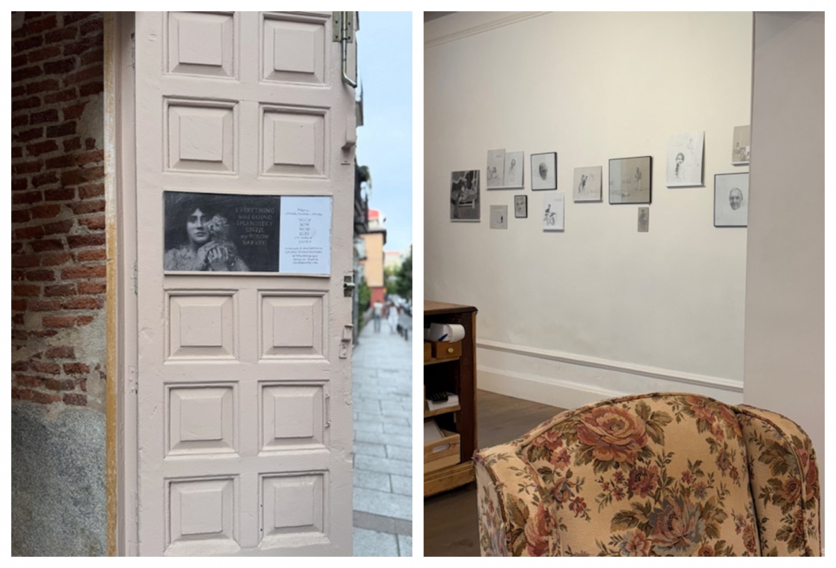 La galería Échale Guindas de Madrid en la calle Pelayo, Chueca.