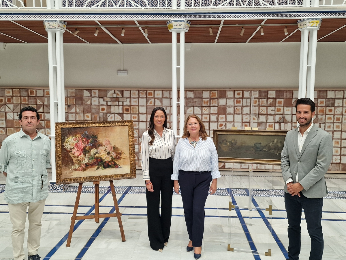 Las obras 'Cesto de flores', de Sánchez Picazo, y 'Bodegón', de Ramón Gaya vuelven a la Asamblea