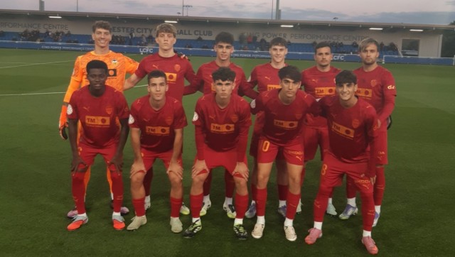 Victoria del VCF Mestalla en la visita al Leicester City FC (1-3) 