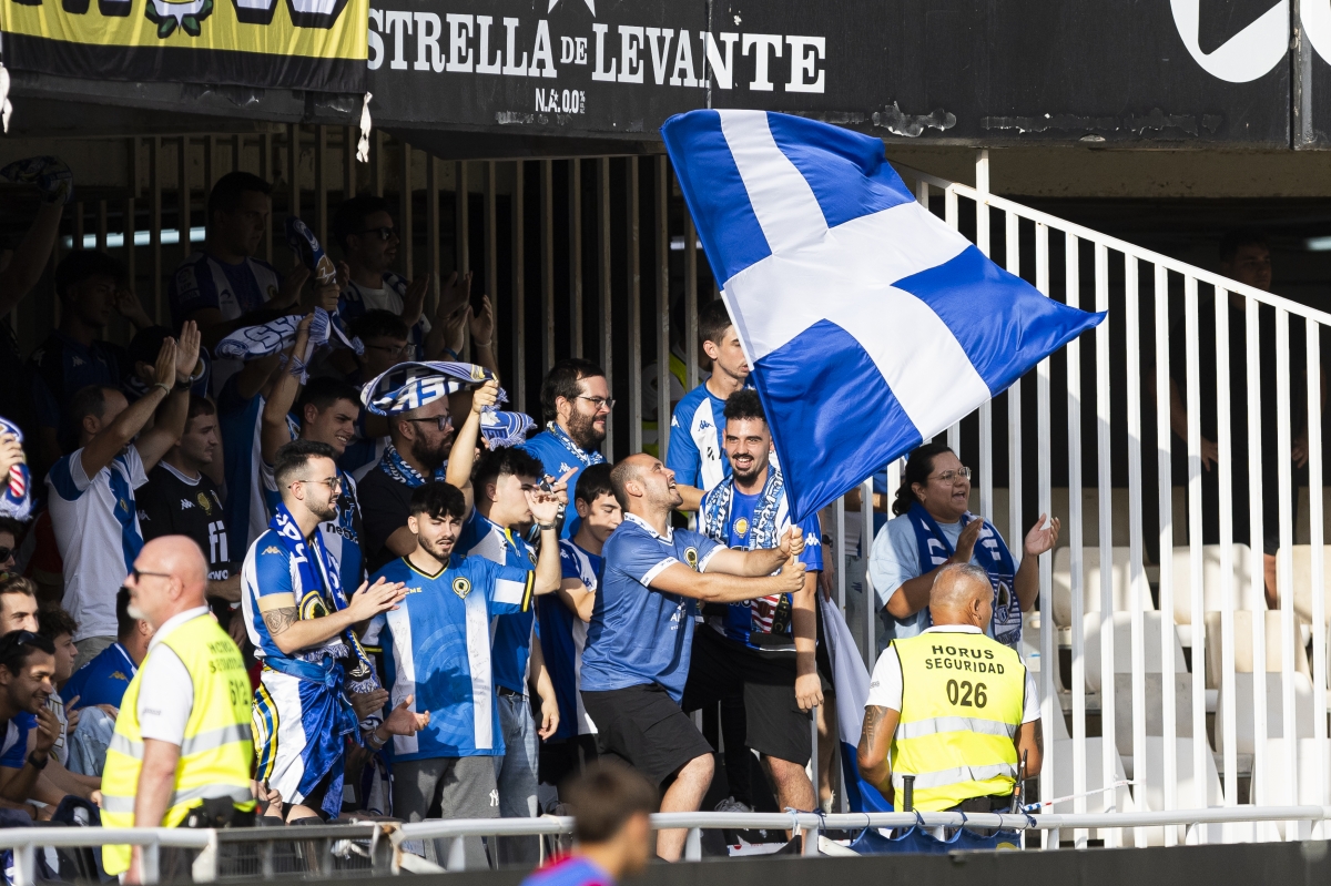 Aficionados del Hércules CF en Cartagena