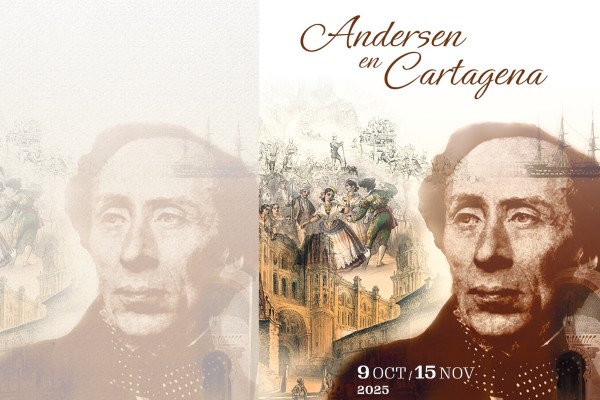 Cartagena recuerda a Hans Christian Andersen, el ilustre huésped que acogió en 1862, en el 150 aniversario de su muerte