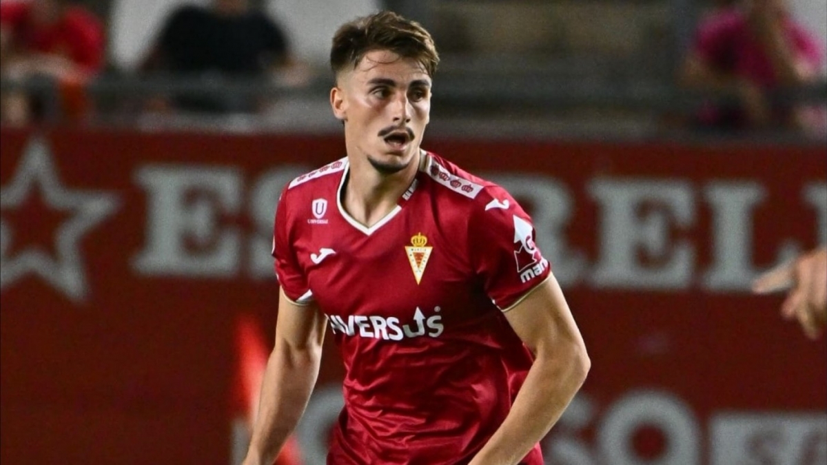 Antxon Jaso, en un partido con el Real Murcia. - Foto: RM